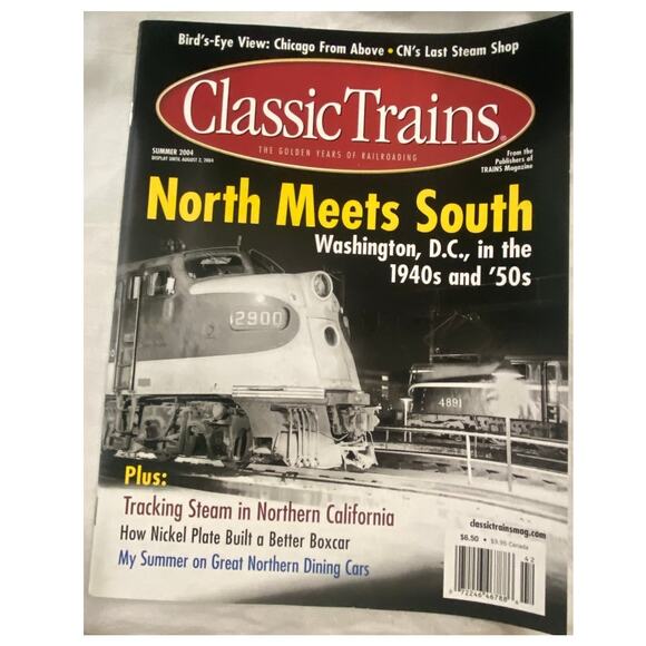 Vtg Lot 4 Classic Trains 2004 Magazine Full Year Steam Cars Locomotive Diesel - Picture 5 of 11